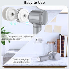 Electric Spin Scrubber on kitchen tiles