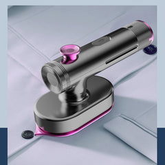 Close‑up of Handheld Garment Steamer steam output