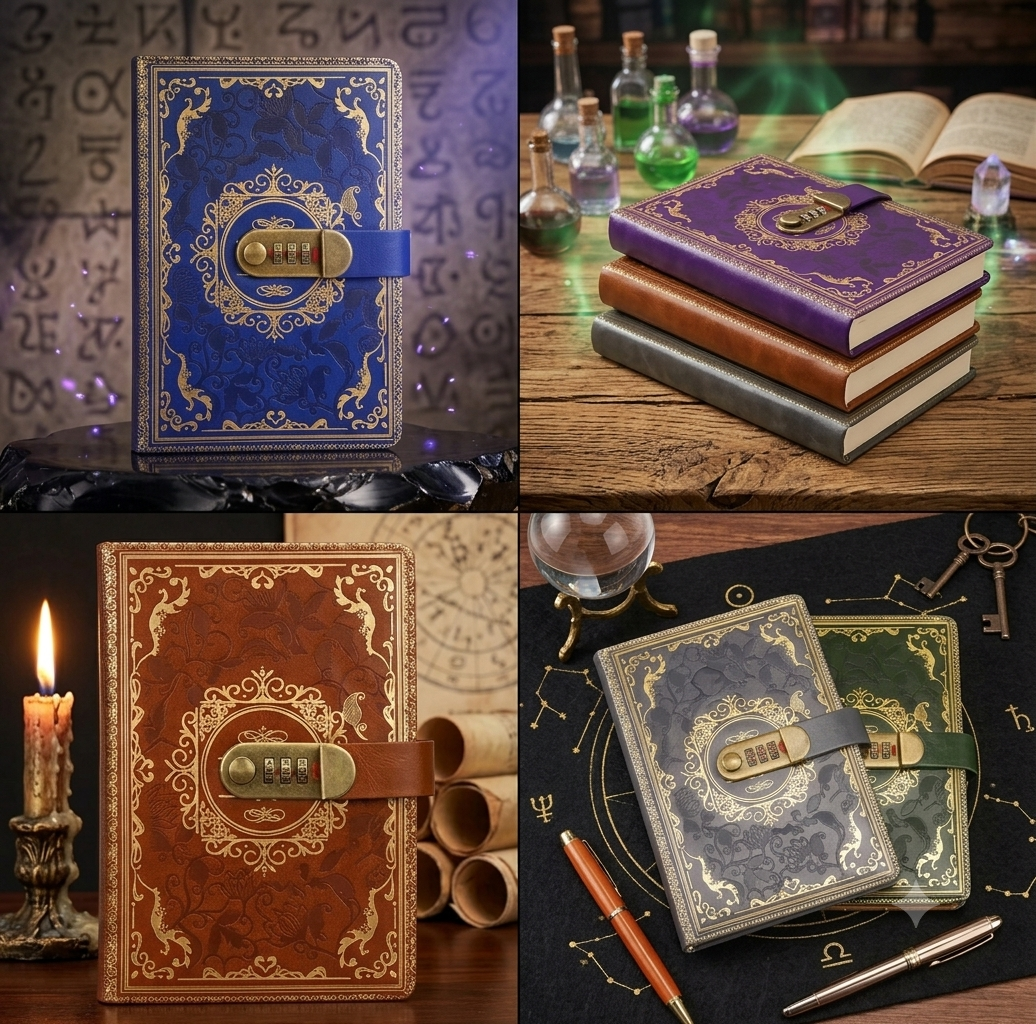 Magic Journal with Lock