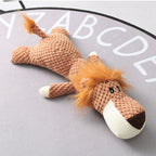 Plush Cartoon Puppy Dog Chew Toy Soft & Fun