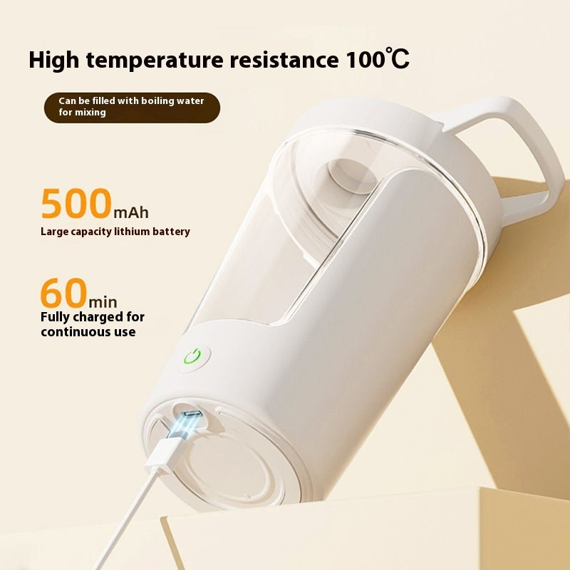 Automatic Electric Shaker Cup – mixing action view