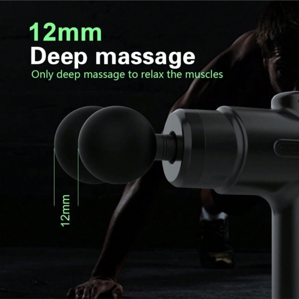 Deep Tissue Massage Gun 8 massage heads set