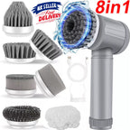 Electric Spin Scrubber deep floor scrubbing