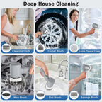 Electric Spin Scrubber cleaning bathtub surface