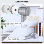 Electric Spin Scrubber deep floor scrubbing