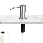 Built-In Soap Dispenser for Kitchen Sink – Refillable Pump