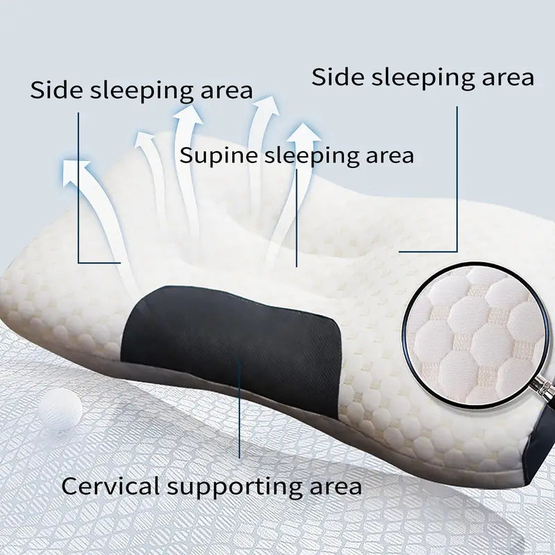 YBZ 3D Knitted Cotton Massage Pillow 2 Pack – Home Office Use