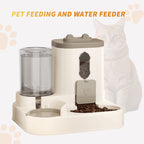 Automatic 2in1 Cat Food and Water Dispenser Cute Design