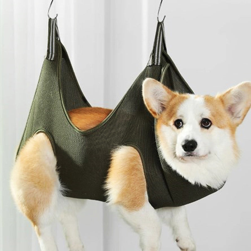 Pet Grooming Hammock Harness for Cats and Dogs – Restraint Bag