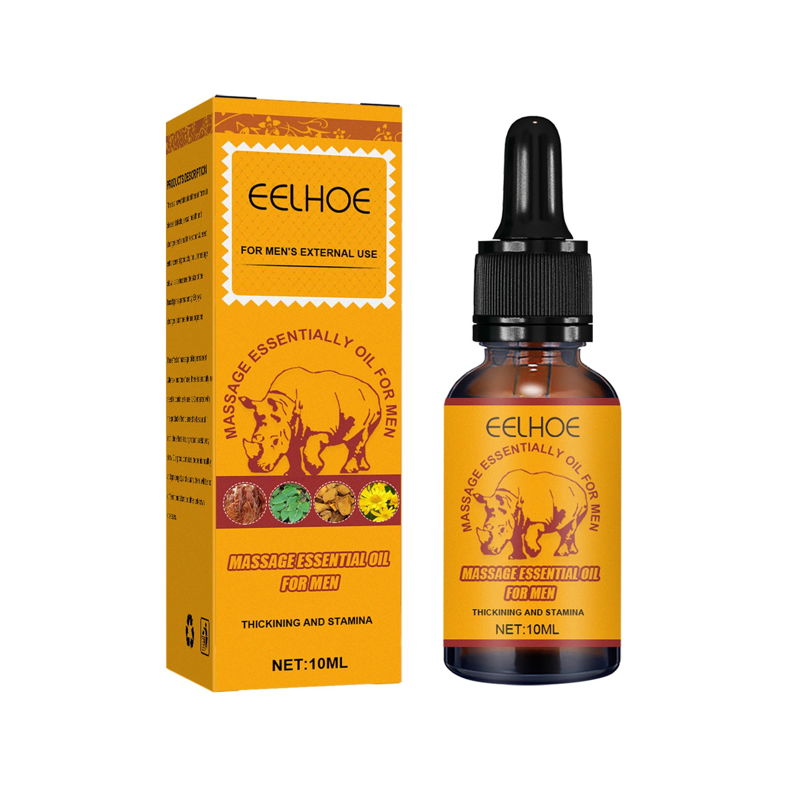 Men’s Massage Essential Oil Relaxing Body Massage