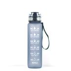 1000ml transparent kawaii water bottle BPA free lifestyle use