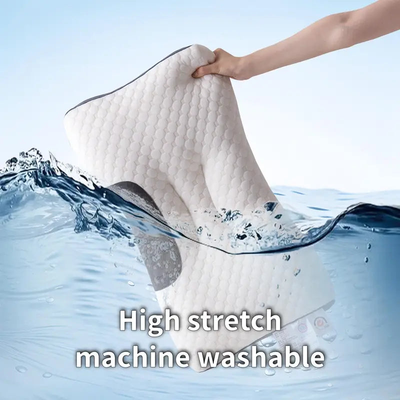 YBZ 3D Knitted Cotton Massage Pillow 2 Pack – Back Relief