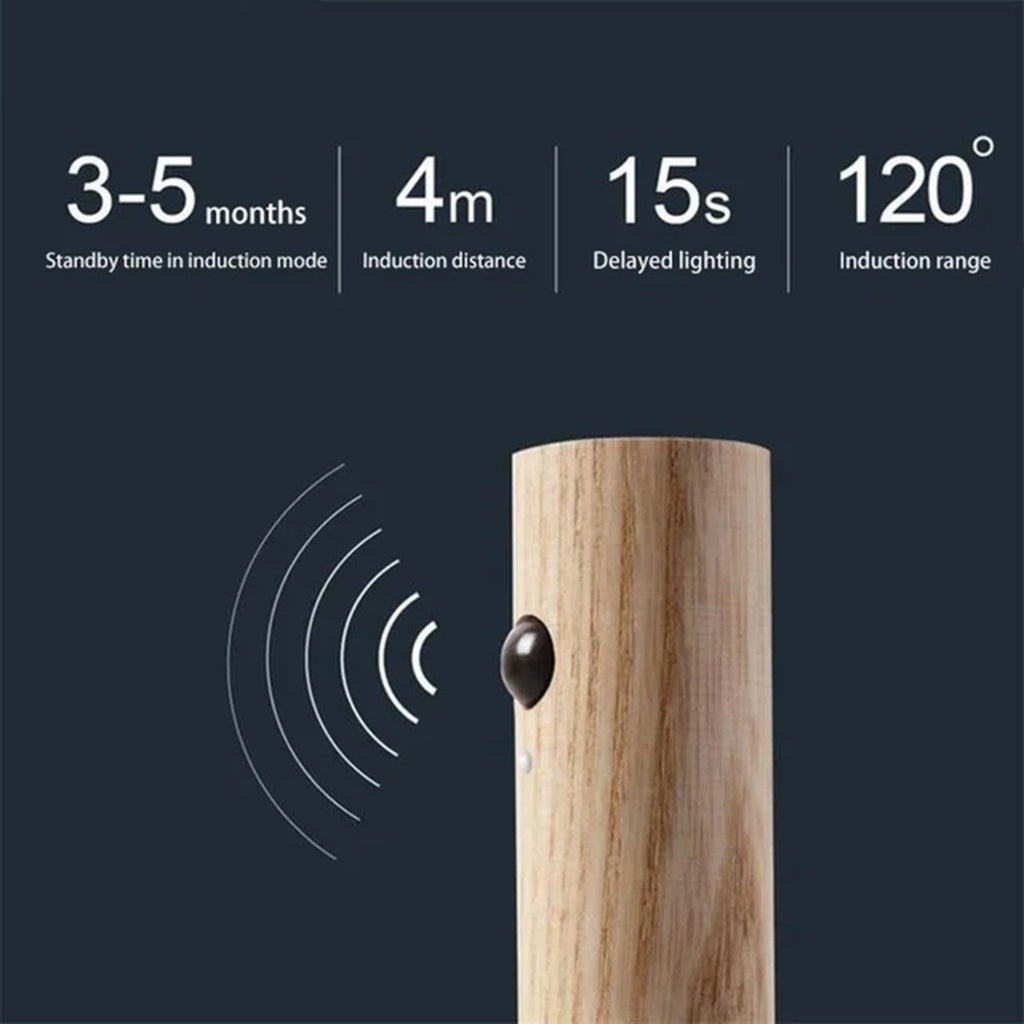 Motion Sensor Night Light Rechargeable for Staircase & Cabinet