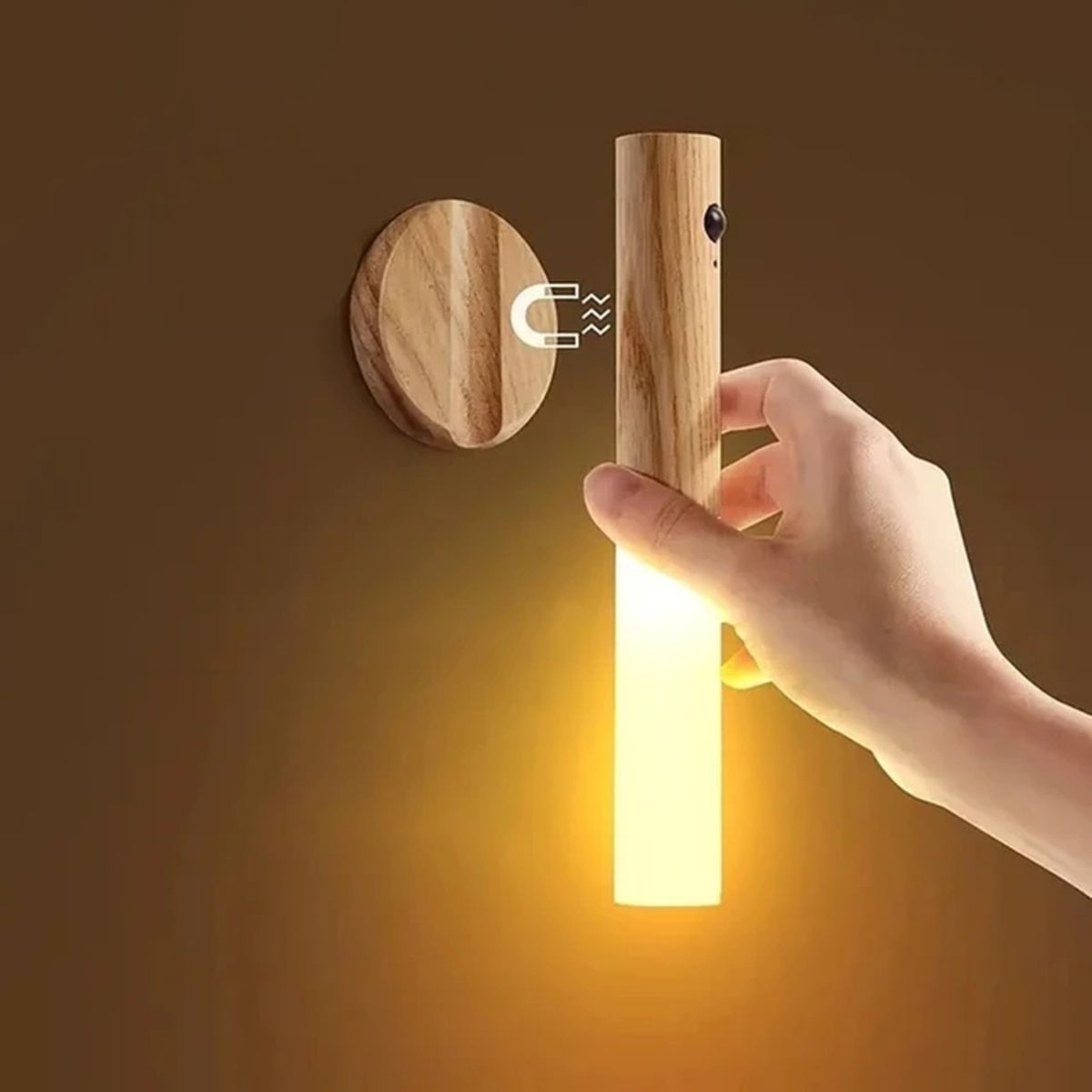 Motion Sensor Night Light Rechargeable for Hallway and Corridor