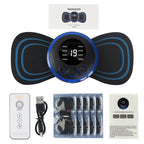 Portable EMS Neck and Shoulder Massager – back muscle use