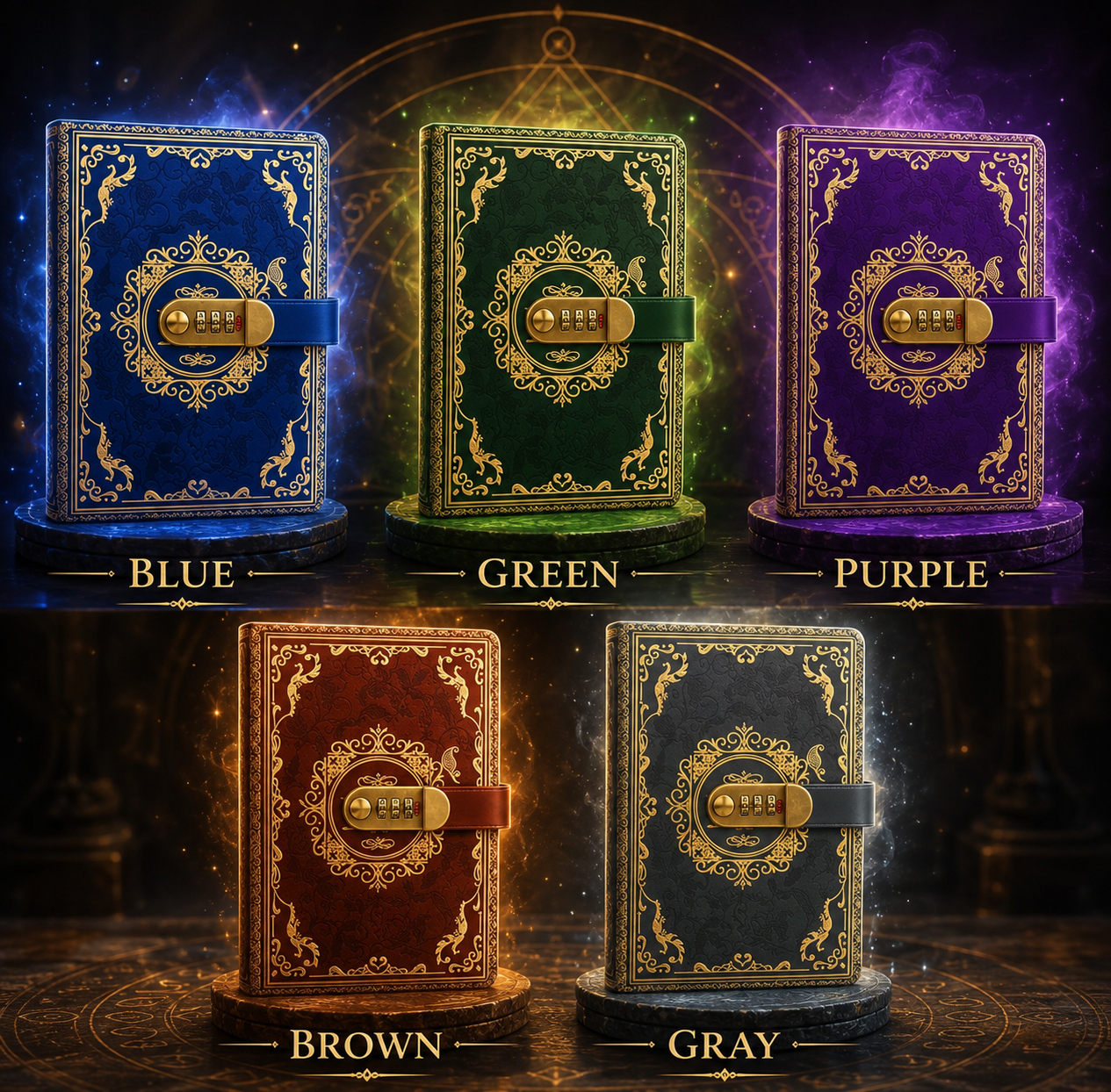 Magic Journal with Lock