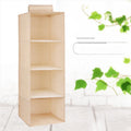 Spacious Compartments of Hanging Closet Storage Bag