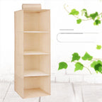 Spacious Compartments of Hanging Closet Storage Bag