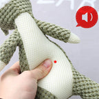 Plush Cartoon Puppy Dog Chew Toy for Small Dogs