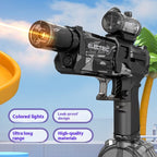 Electric Water Gun beach water battle scene