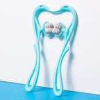 Manual Neck Massager Roller Tool – ergonomic handle close-up