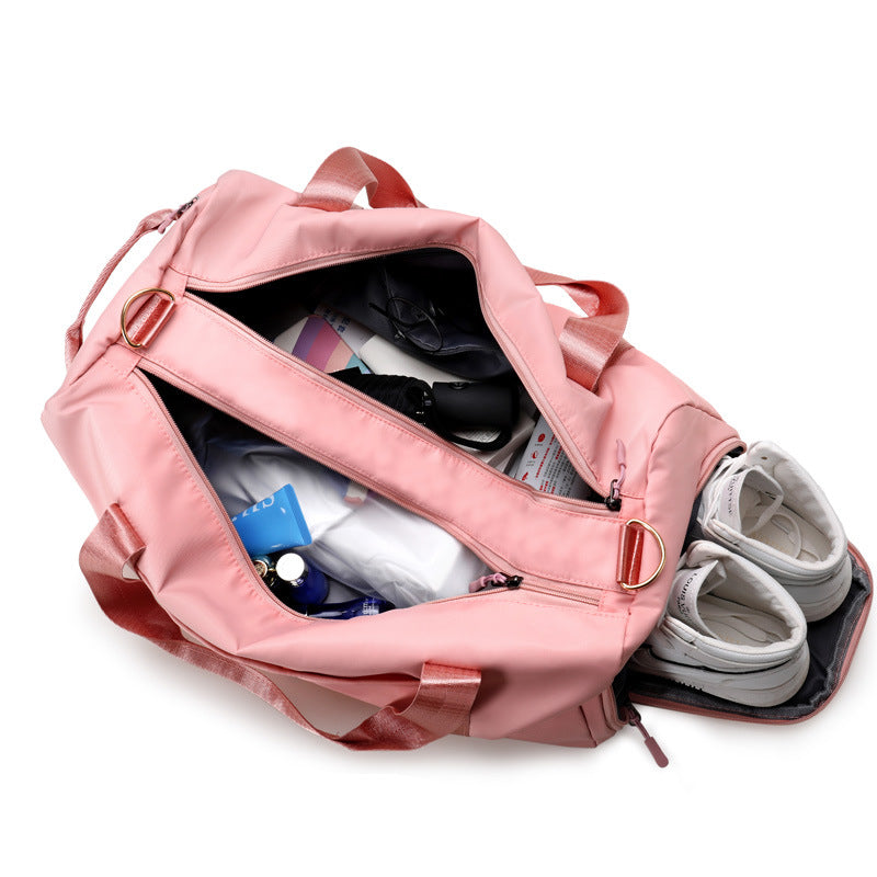 Waterproof Fitness Travel Duffel Bag – carrying handles