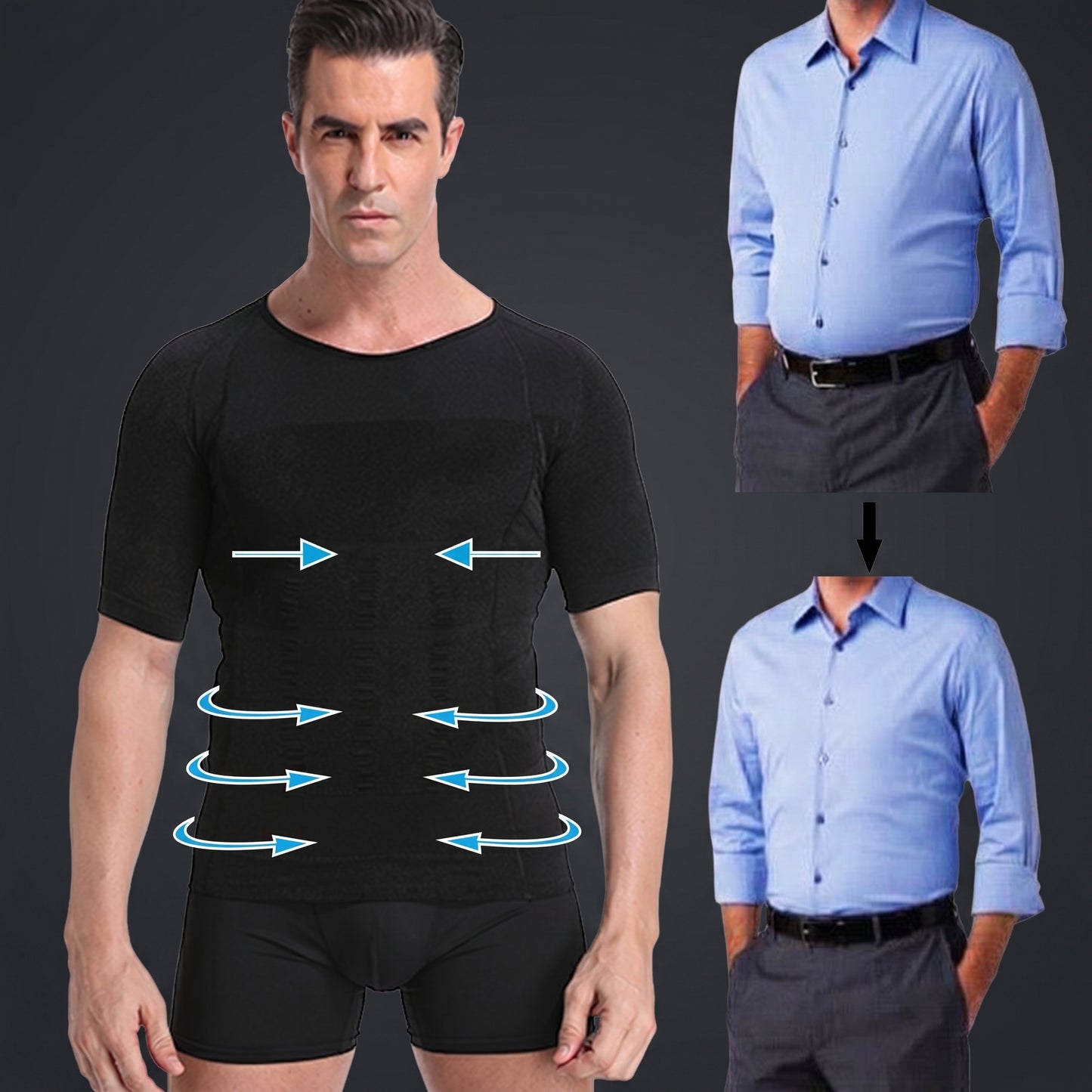 Men's Compression Shapewear Vest