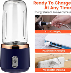 Portable Rechargeable Blender Lightweight Compact
