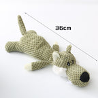 Plush Cartoon Puppy Dog Chew Toy Playtime Fun