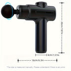 Athlete using Deep Tissue Massage Gun after workout