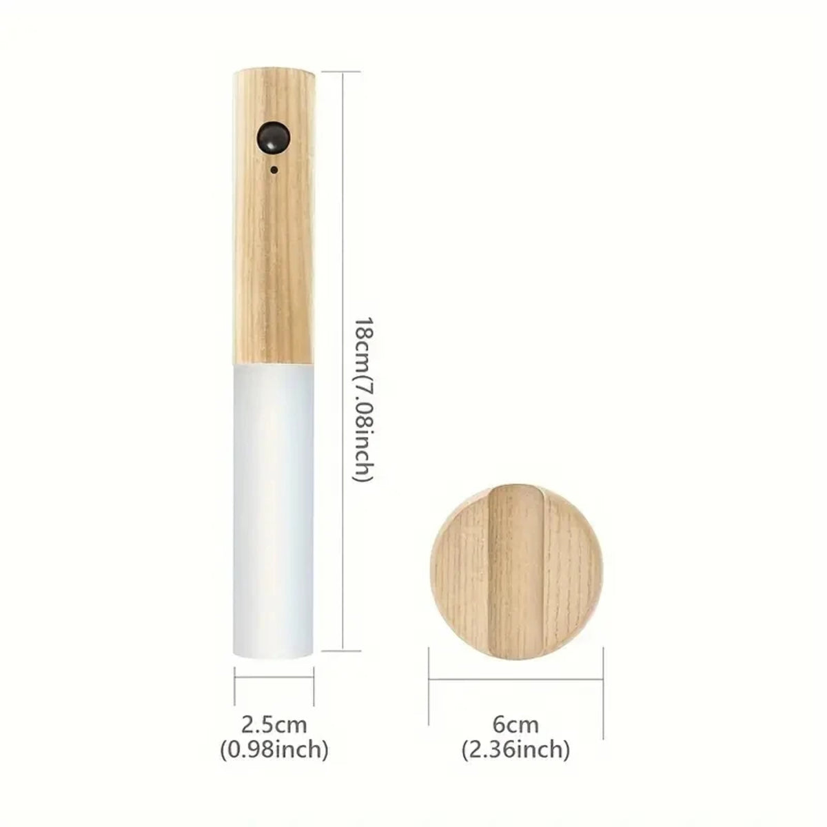 Motion Sensor Night Light Rechargeable on Wall