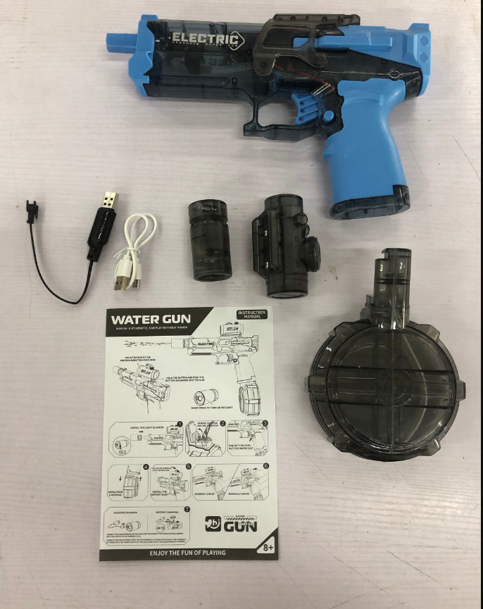 Rechargeable Electric Water Gun with water tank